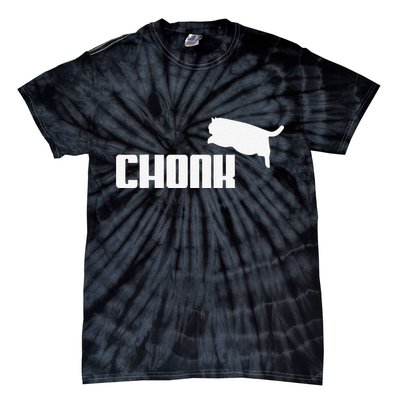 Chonk Cat Meme Funny Tie-Dye T-Shirt