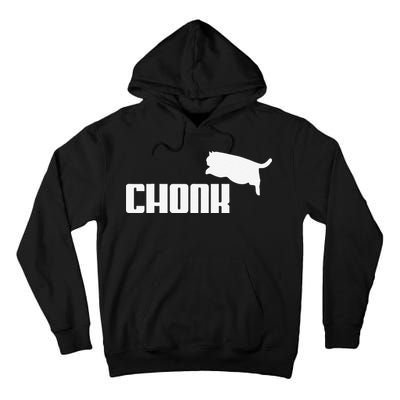 Chonk Cat Meme Funny Tall Hoodie