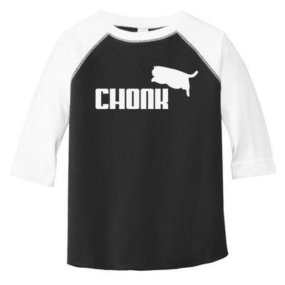 Chonk Cat Meme Funny Toddler Fine Jersey T-Shirt