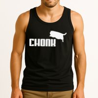 Chonk Cat Meme Funny Tank Top