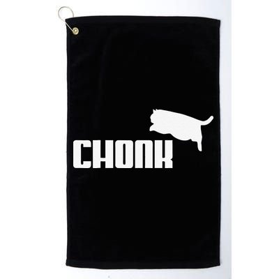 Chonk Cat Meme Funny Golf Towel