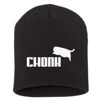 Chonk Cat Meme Funny Short Acrylic Beanie