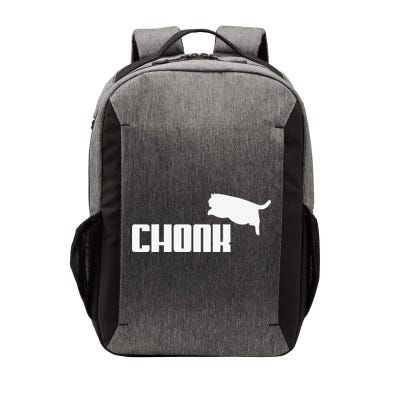 Chonk Cat Meme Funny Vector Backpack