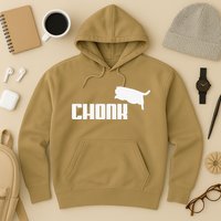 Chonk Cat Meme Funny Hoodie