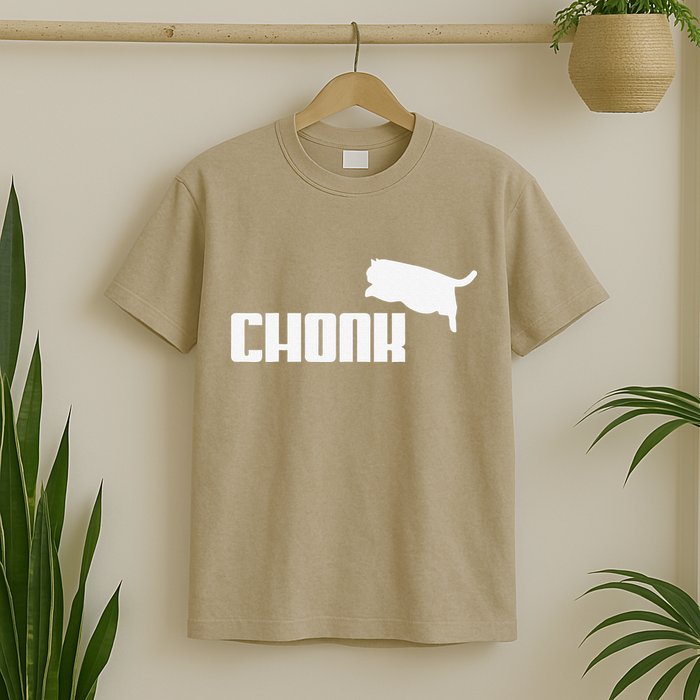 Chonk Cat Meme Funny T-Shirt