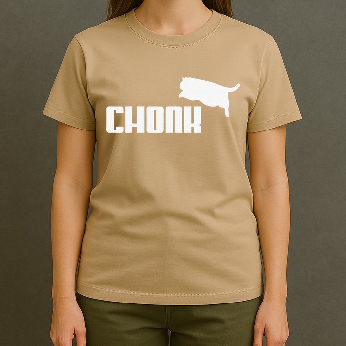 Chonk Cat Meme Funny T-Shirt