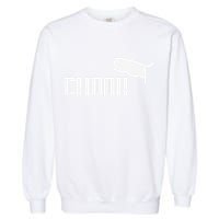 Chonk Cat Meme Funny Garment-Dyed Sweatshirt