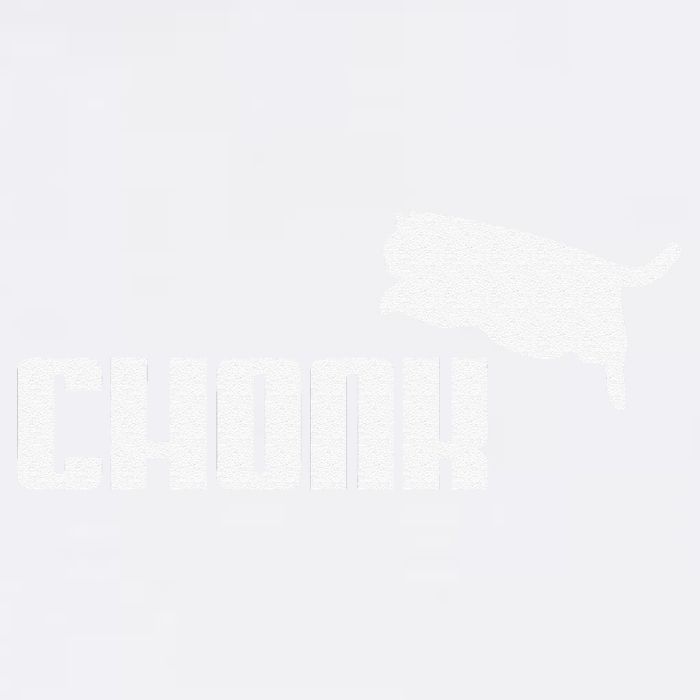 Chonk Cat Meme Funny Garment-Dyed Sweatshirt