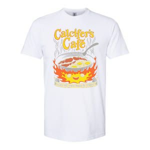 Calcifer's Cafe May All Your Bacon & Eggs Be Crispy Cooking Softstyle CVC T-Shirt