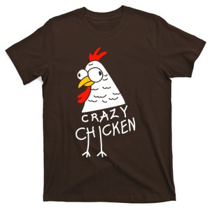 Crazy Chicken Meme T-Shirt