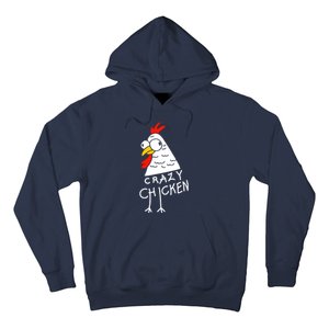 Crazy Chicken Meme Hoodie