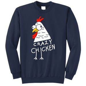 Crazy Chicken Meme Sweatshirt