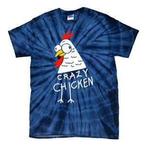 Crazy Chicken Meme Tie-Dye T-Shirt