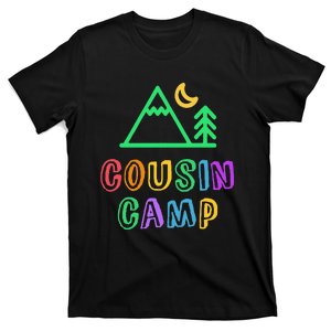 COUSIN CAMP Mountain Forest Best Summer Ever Camping T-Shirt