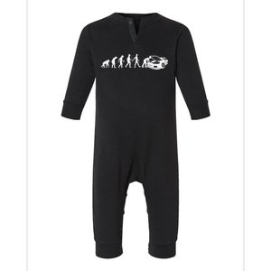 Cool Car Mechanic Design For MenDad Car Garage Infant Fleece One Piece