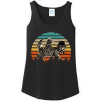 Cowboy Cat Meowdy Funny Cute Vintage Cat Ladies Essential Tank