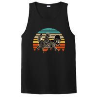 Cowboy Cat Meowdy Funny Cute Vintage Cat PosiCharge Competitor Tank