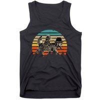 Cowboy Cat Meowdy Funny Cute Vintage Cat Tank Top