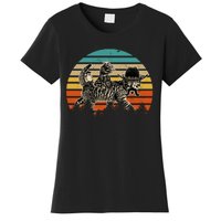 Cowboy Cat Meowdy Funny Cute Vintage Cat Women's T-Shirt