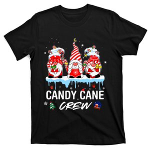 Candy Cane Merry And Bright Red And White Candy Christmas T-Shirt