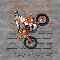 Cs1 Chase Motocross Supercross Sexton 2024 7-Panel Snapback Hat