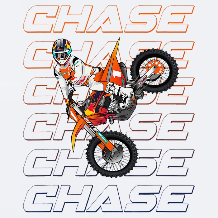 Cs1 Chase Motocross Supercross Sexton 2024 Sueded Cloud Jersey T-Shirt