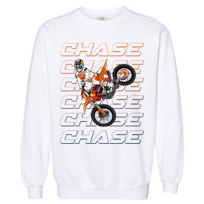 Cs1 Chase Motocross Supercross Sexton 2024 Garment-Dyed Sweatshirt