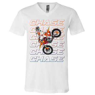 Cs1 Chase Motocross Supercross Sexton 2024 V-Neck T-Shirt