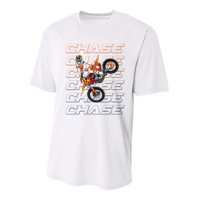 Cs1 Chase Motocross Supercross Sexton 2024 Youth Performance Sprint T-Shirt