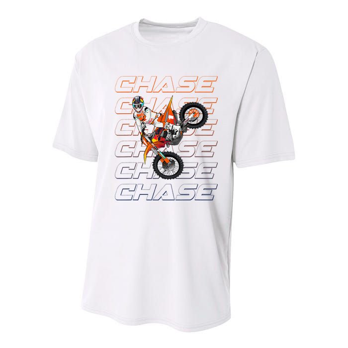 Cs1 Chase Motocross Supercross Sexton 2024 Youth Performance Sprint T-Shirt