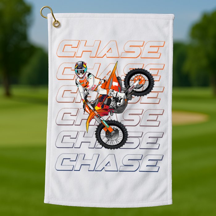 Cs1 Chase Motocross Supercross Sexton 2024 Golf Towel