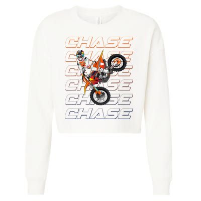 Cs1 Chase Motocross Supercross Sexton 2024 Cropped Pullover Crew
