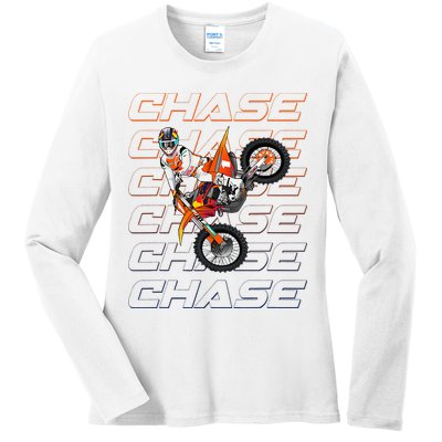 Cs1 Chase Motocross Supercross Sexton 2024 Ladies Long Sleeve Shirt
