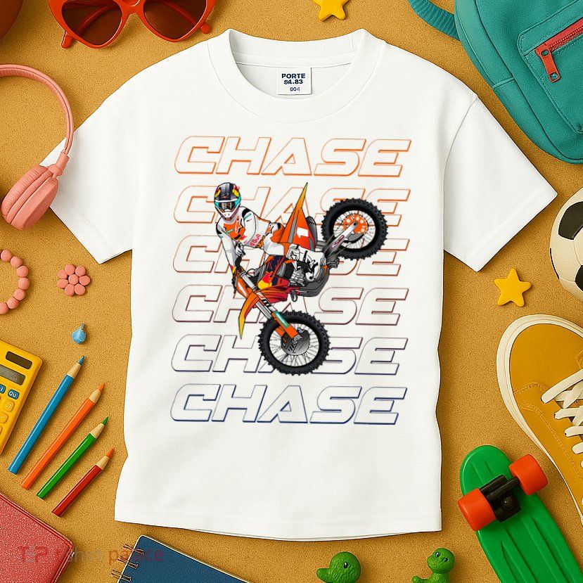Cs1 Chase Motocross Supercross Sexton 2024 Kids T-Shirt