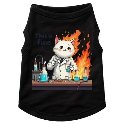 Chemistry Cat Meme This Is Fine Medical Lab Tech Lab Science Doggie Tank
