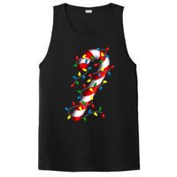 Candy Cane Merry And Bright Christmas Lights Candy Family PosiCharge Competitor Tank