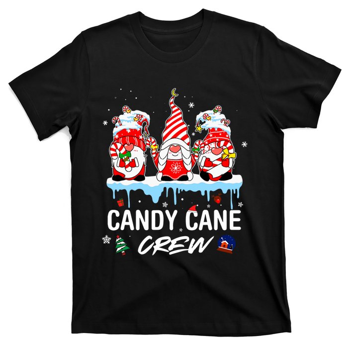 Candy Cane Merry And Bright Red And White Candy Christmas T-Shirt