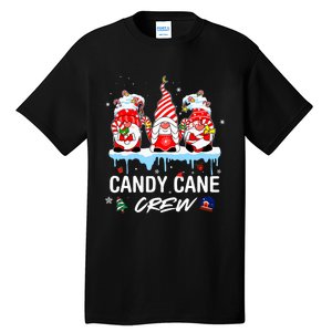 Candy Cane Merry And Bright Red And White Candy Christmas Tall T-Shirt