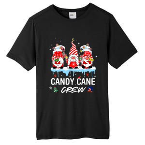 Candy Cane Merry And Bright Red And White Candy Christmas Tall Fusion ChromaSoft Performance T-Shirt