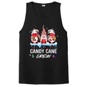 Candy Cane Merry And Bright Red And White Candy Christmas PosiCharge Competitor Tank