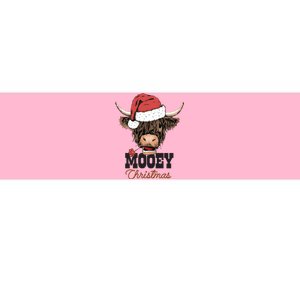 Christmas Cow Mooey Christmas Cute Cow Bumper Sticker