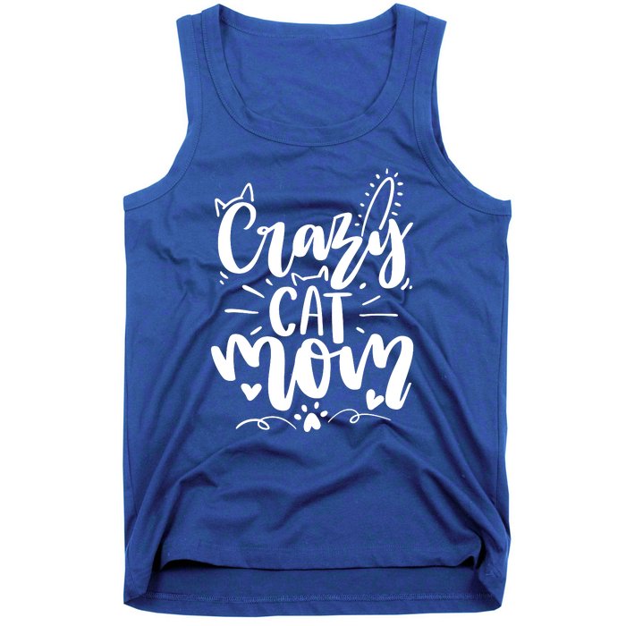 Crazy Cat Mom Cat Lover Cat Day Tank Top