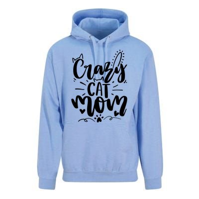 Crazy Cat Mom Cat Lover Cat Day Unisex Surf Hoodie