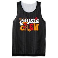 Cousin Crew Matching Shirts Turkey Face Thanksgiving Mesh Reversible Basketball Jersey Tank