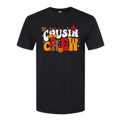 Cousin Crew Matching Shirts Turkey Face Thanksgiving Softstyle CVC T-Shirt