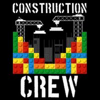 Construction Crew Master Builder Bricklayer Building Blocks Tall T-Shirt