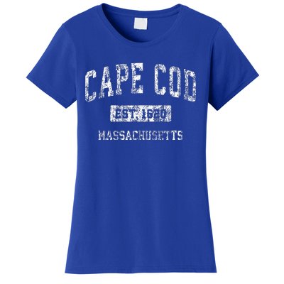 Cape Cod Massachusetts Ma Vintage Sports Women's T-Shirt