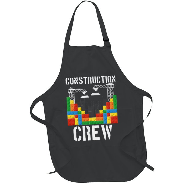 Construction Crew Master Builder Bricklayer Building Blocks Apron