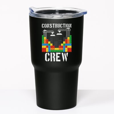 Construction Crew Master Builder Bricklayer Building Blocks Tumbler