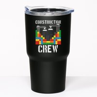 Construction Crew Master Builder Bricklayer Building Blocks Tumbler